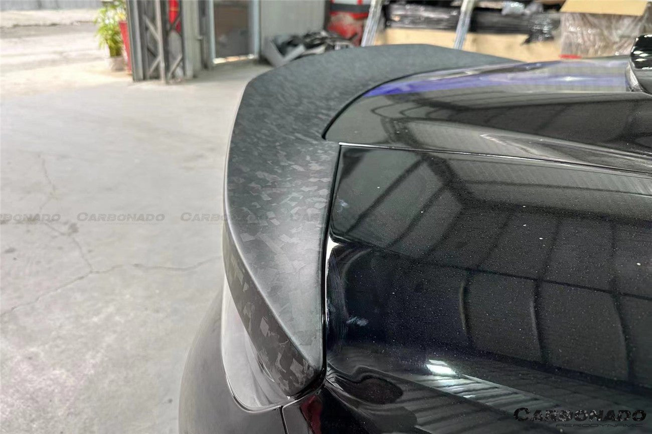 2020 - 2024 Maserati MC20 SVD Style Dry Carbon Fiber Rear Ducktail Spoiler